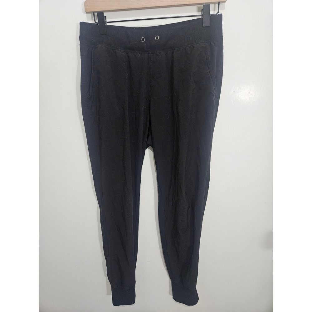 Athleta Black Trekkie Joggers Tapered Hiking Travel Pants Women RN‎ 54023